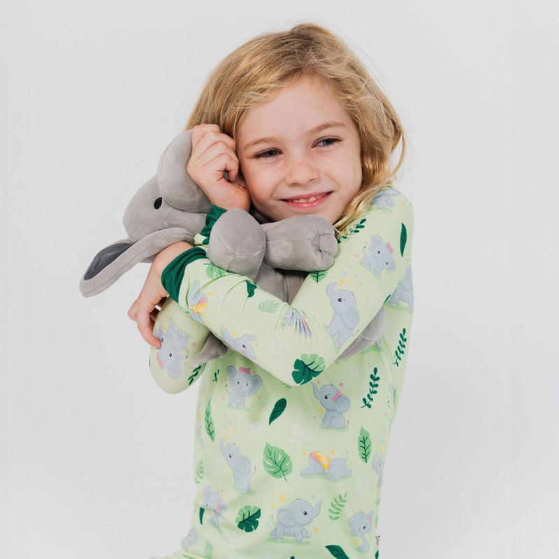Load image into Gallery viewer, Playfully Strong Long Sleeve Pajamas - Bam & Stitch