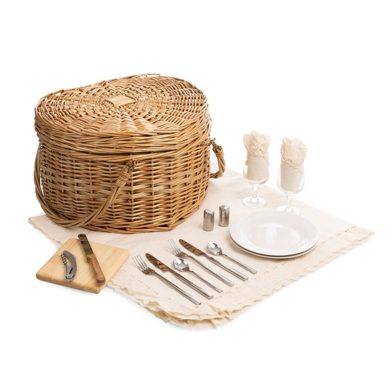 Load image into Gallery viewer, Heart Picnic Basket by Picnic Time Family of Brands