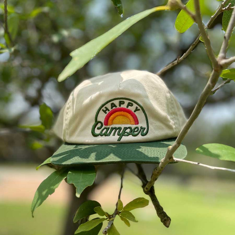 Load image into Gallery viewer, Happy Camper Snapback Hat | Youth by River Road Clothing Co.