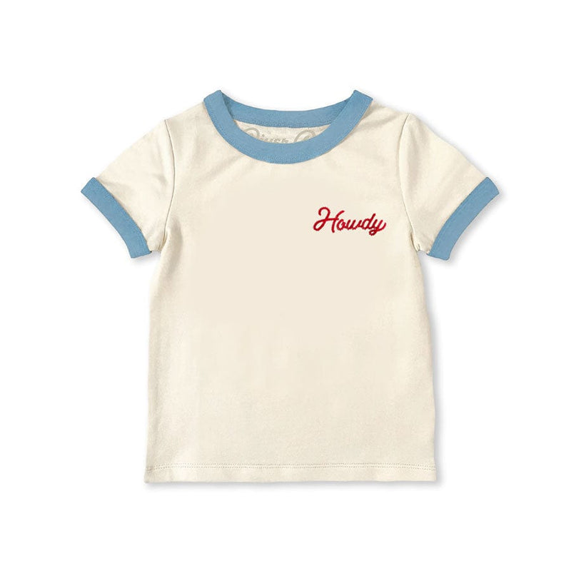Load image into Gallery viewer, Howdy (Youth) | Vintage Ringer by RIVER ROAD CLOTHING CO.