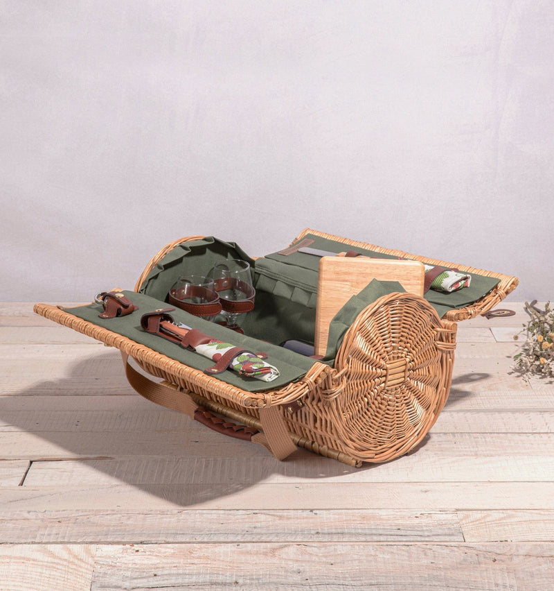 Load image into Gallery viewer, Verona Wine & Cheese Picnic Basket by Picnic Time Family of Brands
