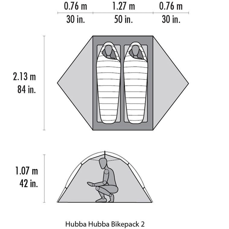 Load image into Gallery viewer, MSR Hubba Hubba Bikepack 2 Tent