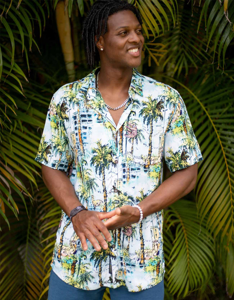 Load image into Gallery viewer, THE TAKE OVER - NIGHTHAWK™ BUTTON UP by Bajallama