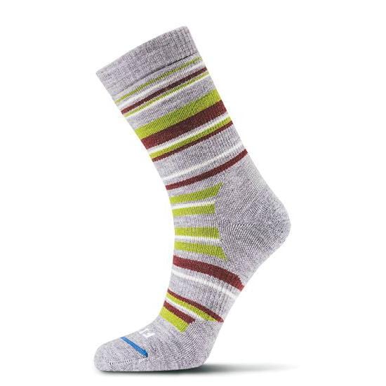 Load image into Gallery viewer, FITS Medium Hiker Striped Crew Socks