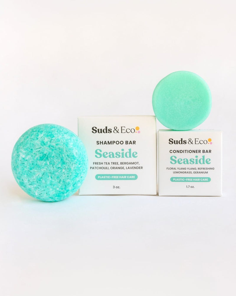 Load image into Gallery viewer, Zero Waste Shampoo & Conditioner Bar Duo
