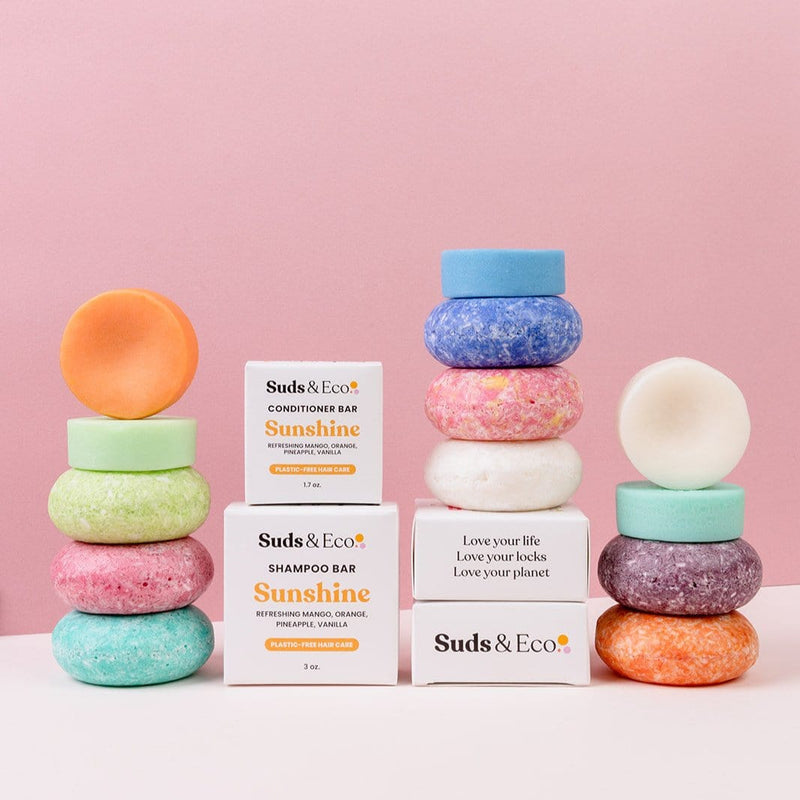 Load image into Gallery viewer, Zero Waste Shampoo & Conditioner Bar Duo