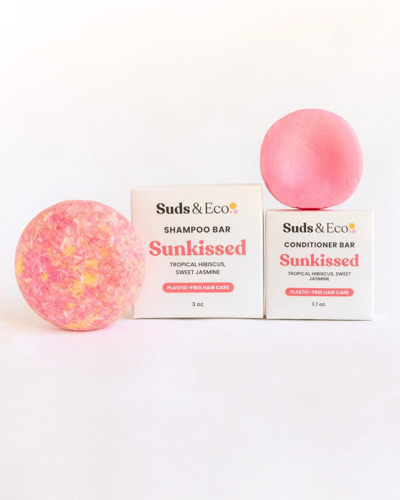 Load image into Gallery viewer, Zero Waste Shampoo & Conditioner Bar Duo