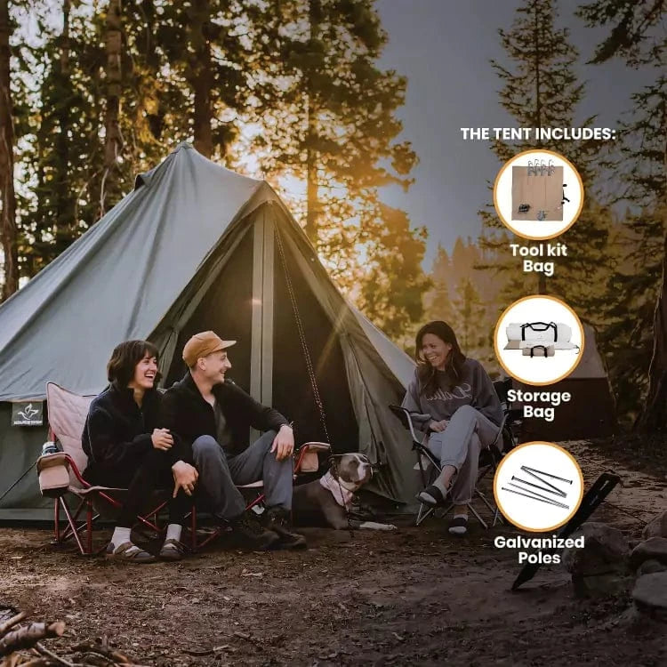Load image into Gallery viewer, White Duck 10' Regatta Bell Tent