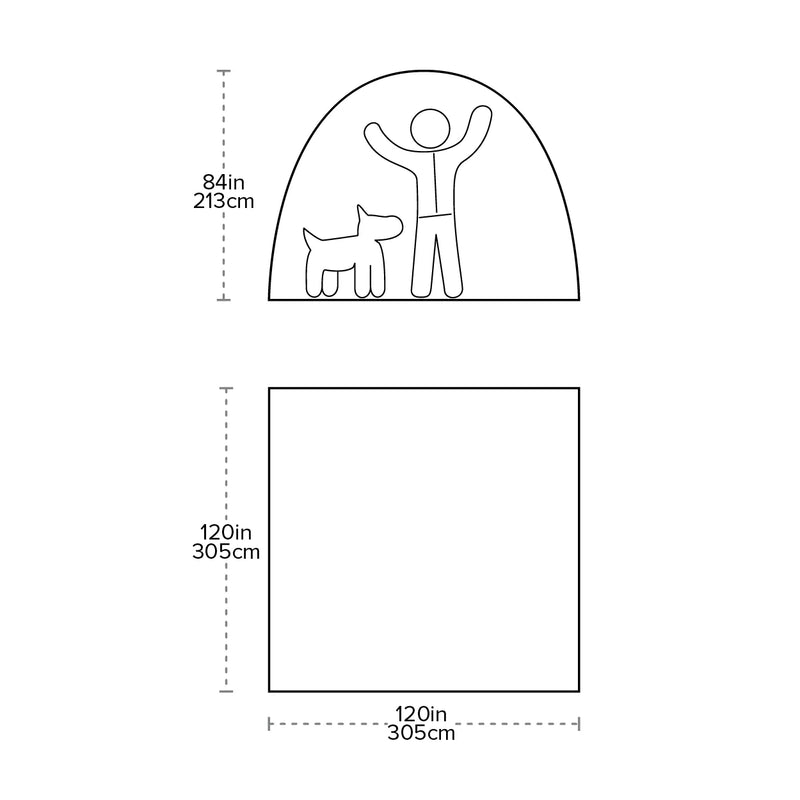 Load image into Gallery viewer, Big Agnes Sage Canyon Shelter Plus