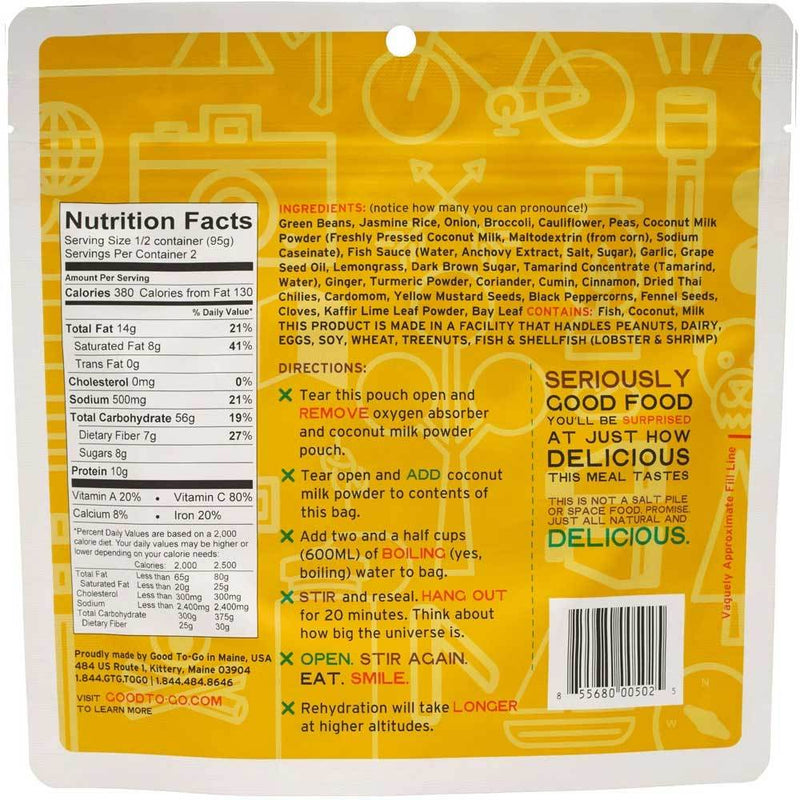 Load image into Gallery viewer, Good To-Go Thai Curry - Double Serving