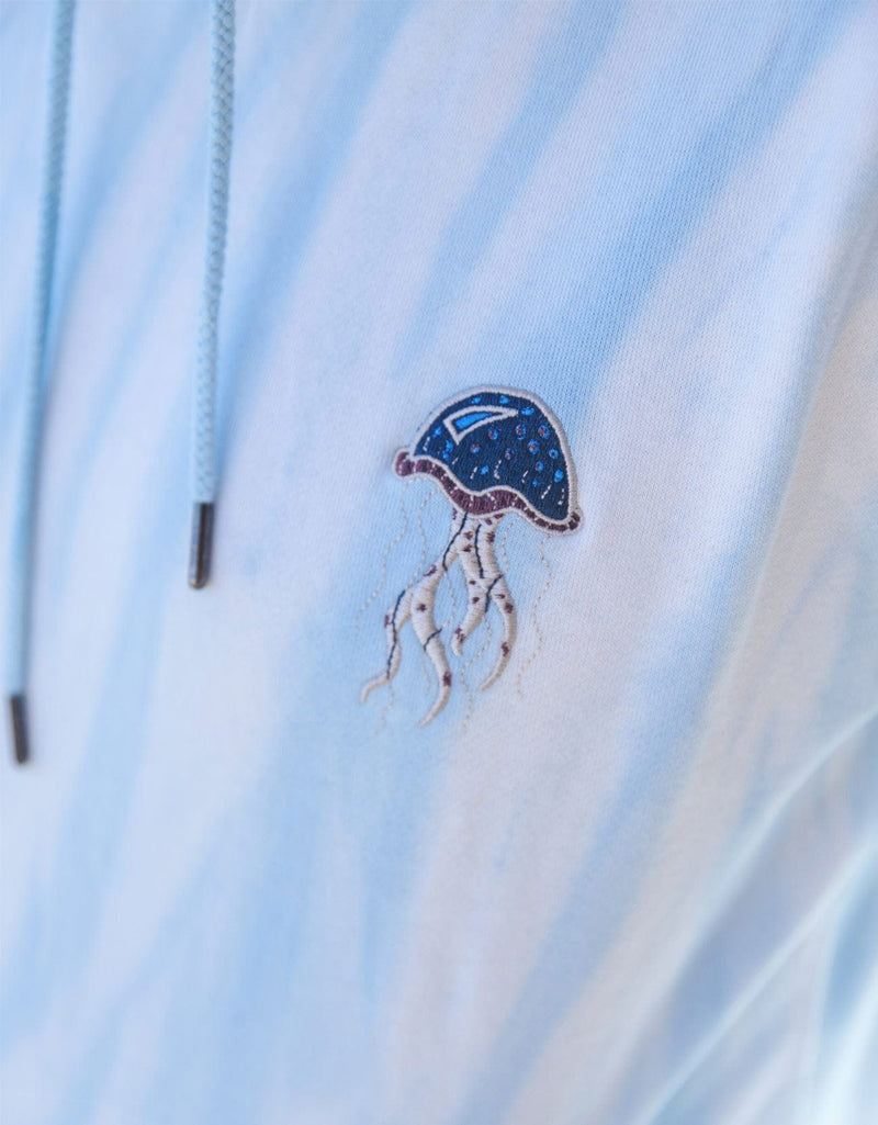 Load image into Gallery viewer, JELLYFISH ORGANIC COTTON HOODIE - TIE DYE by Bajallama