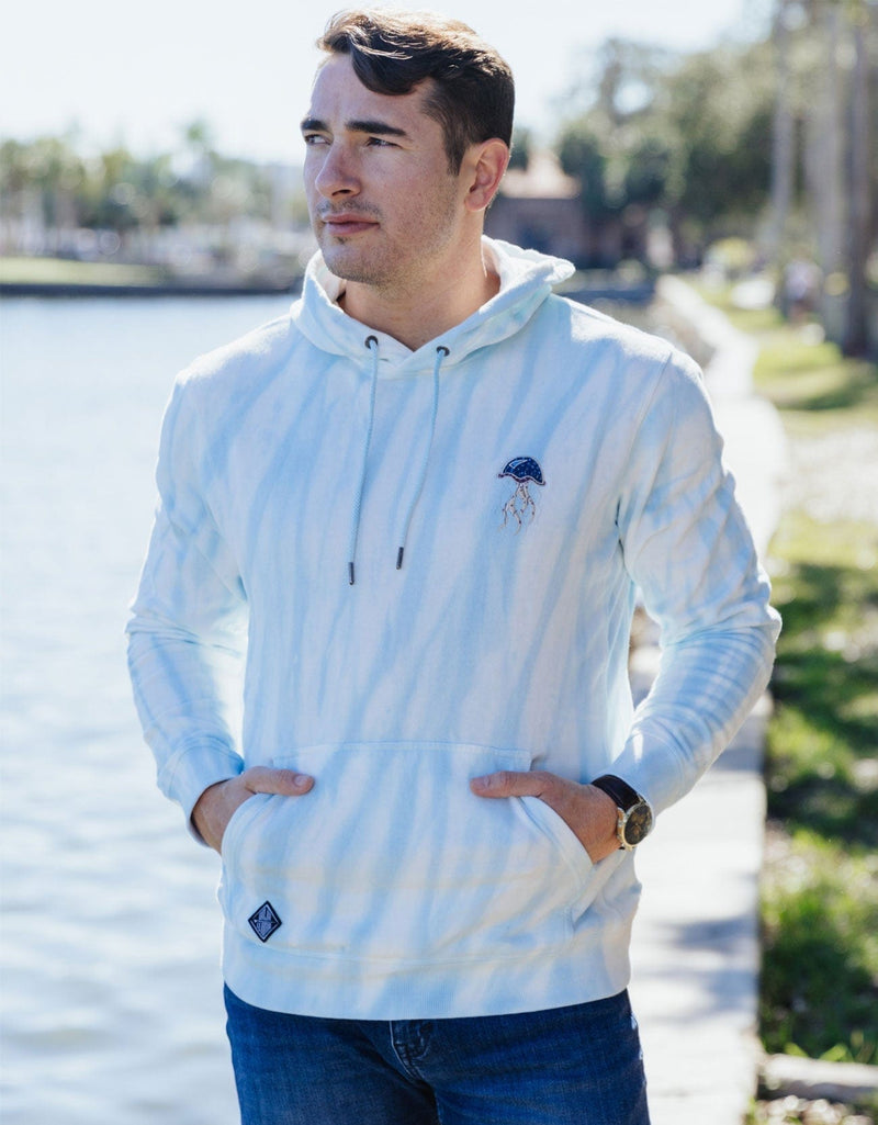 Load image into Gallery viewer, JELLYFISH ORGANIC COTTON HOODIE - TIE DYE by Bajallama