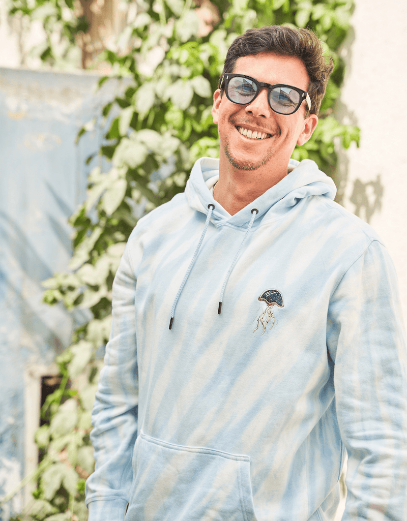 Load image into Gallery viewer, JELLYFISH ORGANIC COTTON HOODIE - TIE DYE by Bajallama