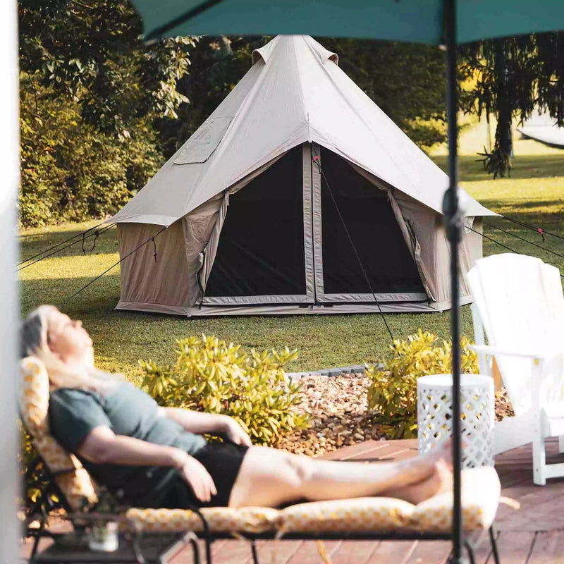 Load image into Gallery viewer, White Duck 10' Regatta Bell Tent