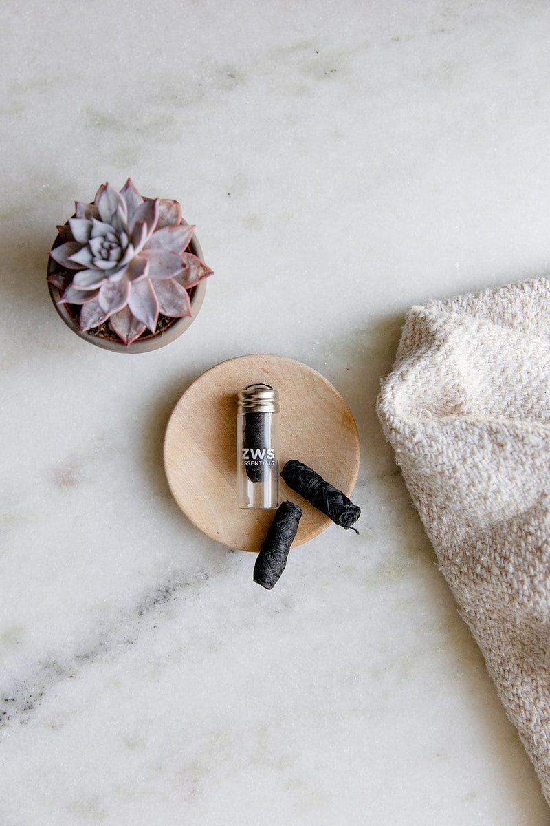 Load image into Gallery viewer, Bamboo Charcoal Floss by Zero Waste