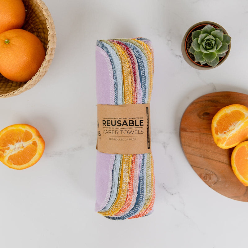 Load image into Gallery viewer, Zero Waste Reusable Paper Towels