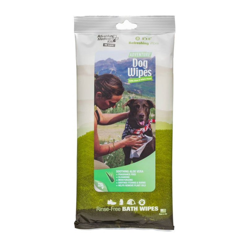 Load image into Gallery viewer, Adventure Medical Kit Adventure Dog Wipes, 8"x8", Pkg./8