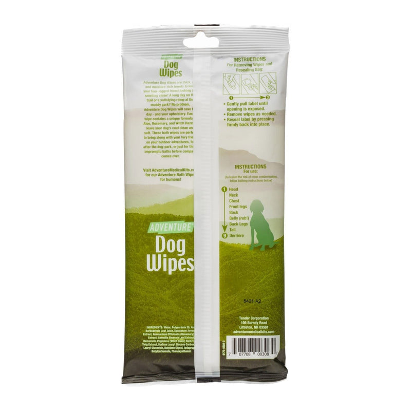 Load image into Gallery viewer, Adventure Medical Kit Adventure Dog Wipes, 8"x8", Pkg./8