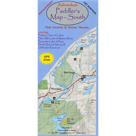 Adirondack Paddlers Map South