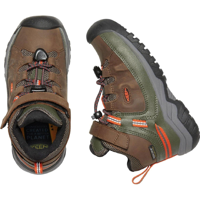 Load image into Gallery viewer, Keen Big Kids&#39; Targhee Mid Waterproof Boot
