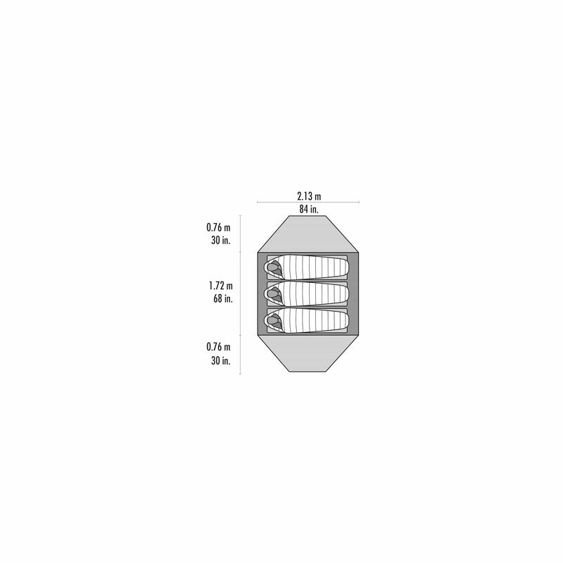 Load image into Gallery viewer, MSR Elixir 3 Backpacking Tent
