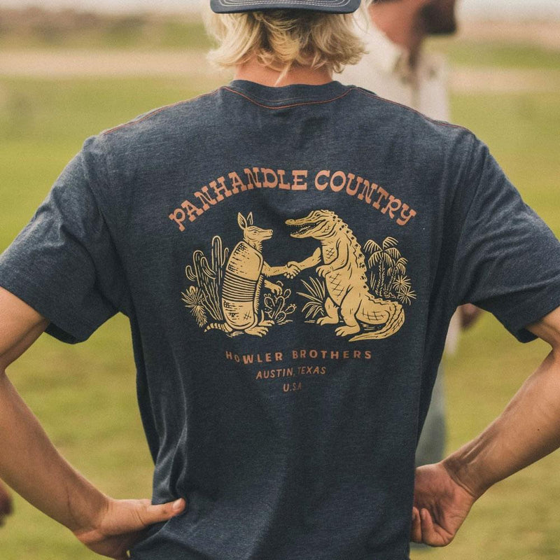 Load image into Gallery viewer, Howler Brothers Select Pocket T - Panhandle Country - Men's
