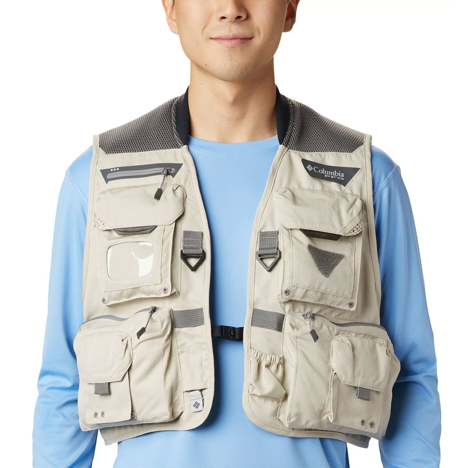 Columbia Henry's Fork V Vest - Men's Fossil / S