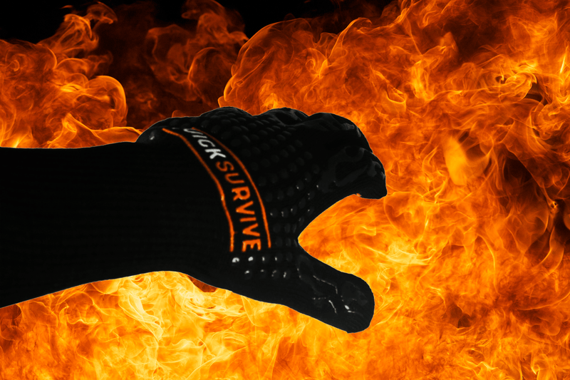 Load image into Gallery viewer, Heat Resistant Fire Safety Glove by QUICKSURVIVE