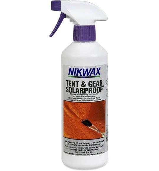 waterproof spray tent Nikwax Tent and Gear Solarproof