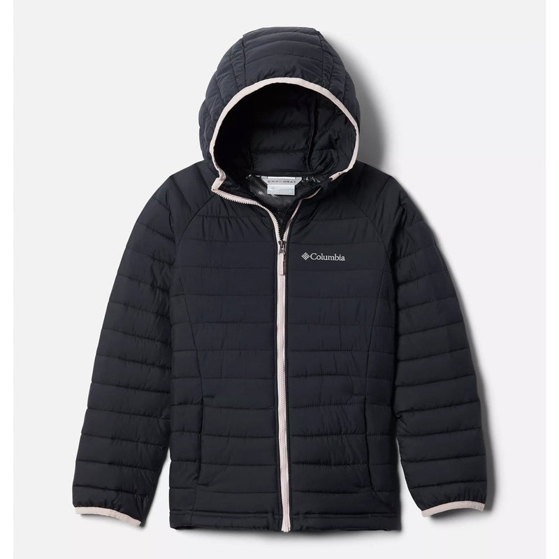 Load image into Gallery viewer, Columbia Powder Lite Girls Hooded Jacket