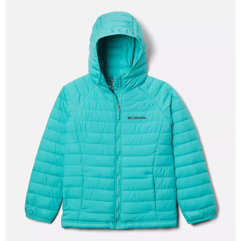 Load image into Gallery viewer, Columbia Powder Lite Girls Hooded Jacket