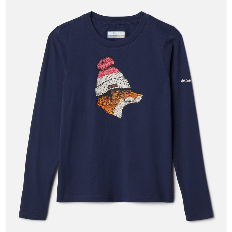 Load image into Gallery viewer, Columbia Hazeldel Hill Long Sleeve Tee - Girl's