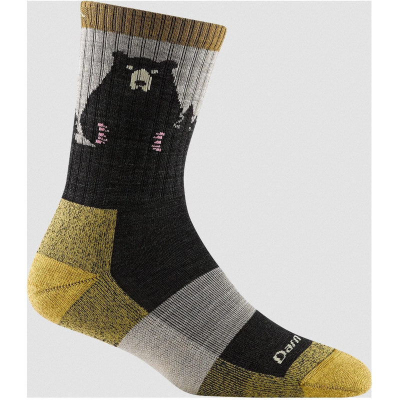 Load image into Gallery viewer, Darn Tough Women&#39;s Bear Town Micro Crew Lightweight Hiking Sock with Cushion
