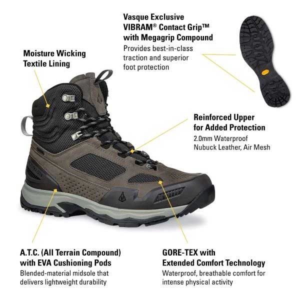 Load image into Gallery viewer, Vasque Breeze AT GTX Waterproof Wide Hiking Boot - Men's