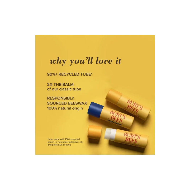 Load image into Gallery viewer, Burt's Bees Beeswax Lip Balm Paper Tube
