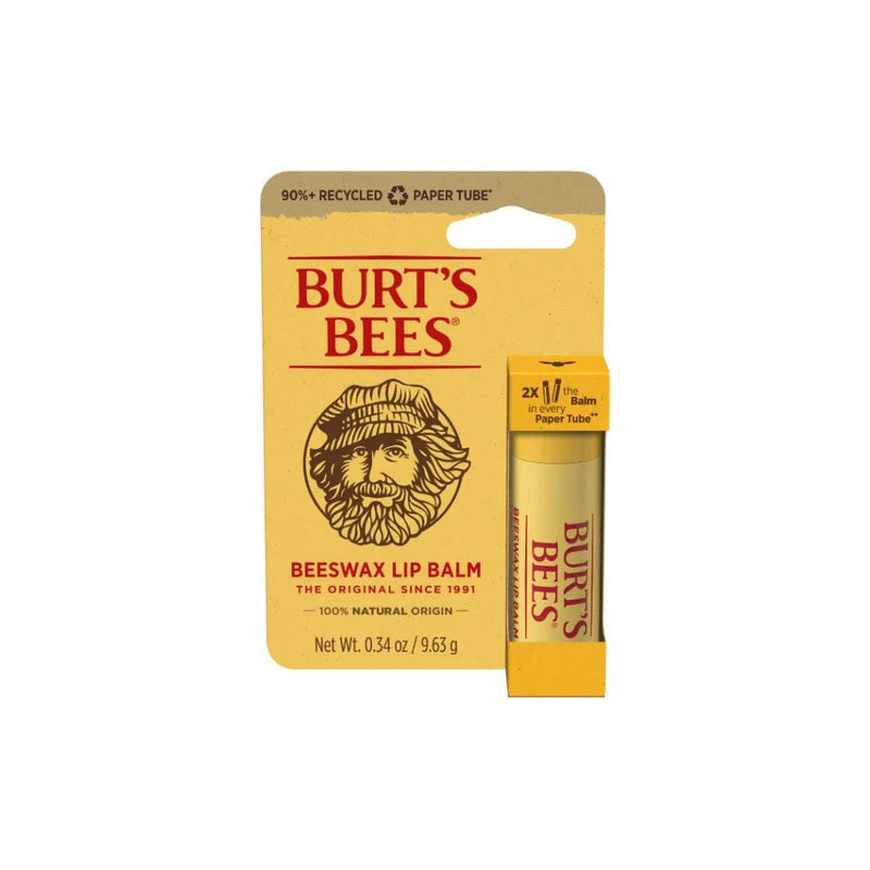 Load image into Gallery viewer, Burt's Bees Beeswax Lip Balm Paper Tube