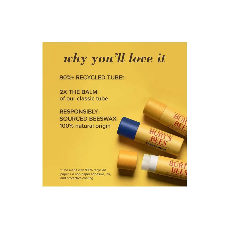 Load image into Gallery viewer, Burt's Bees Vanilla Bean Lip Balm Paper Tube