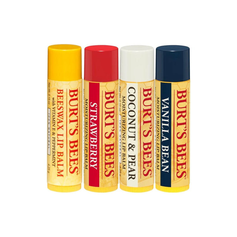 Load image into Gallery viewer, Burt's Bees Best of Burt's Lip Balm 4-Pack