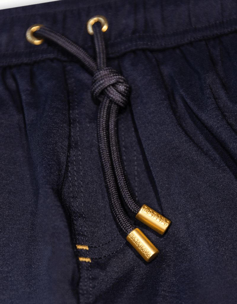 Load image into Gallery viewer, Stretch Neptune Swimmers - Fort Knox (Black) by Bajallama