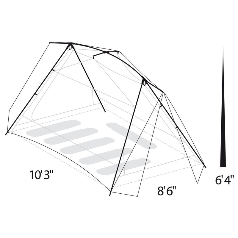 Load image into Gallery viewer, Eureka Timberline SQ Outfitter 6 Person Tent
