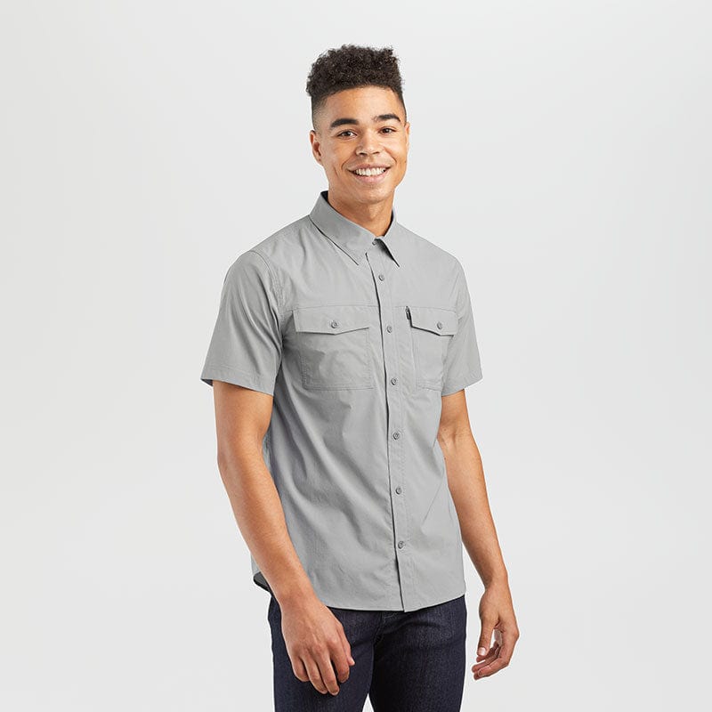 Load image into Gallery viewer, Outdoor Research Men's Way Station Short Sleeve Shirt