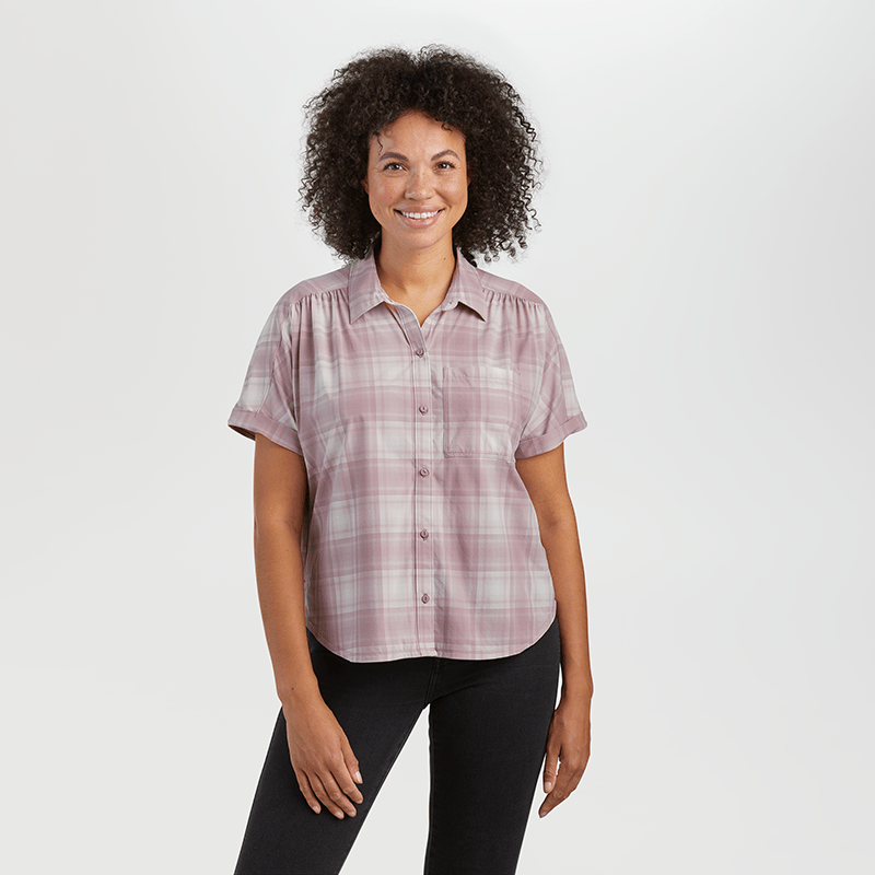 Load image into Gallery viewer, Outdoor Research Women's Astroman Short Sleeve Sun Shirt