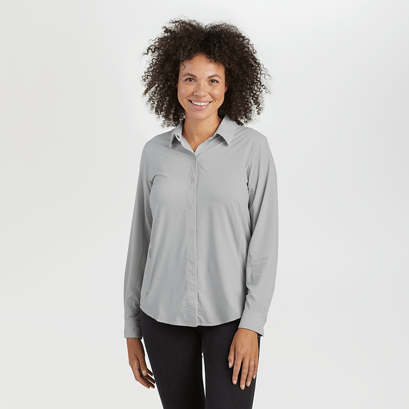 Load image into Gallery viewer, Outdoor Research Women's Astroman Long Sleeve Sun Shirt