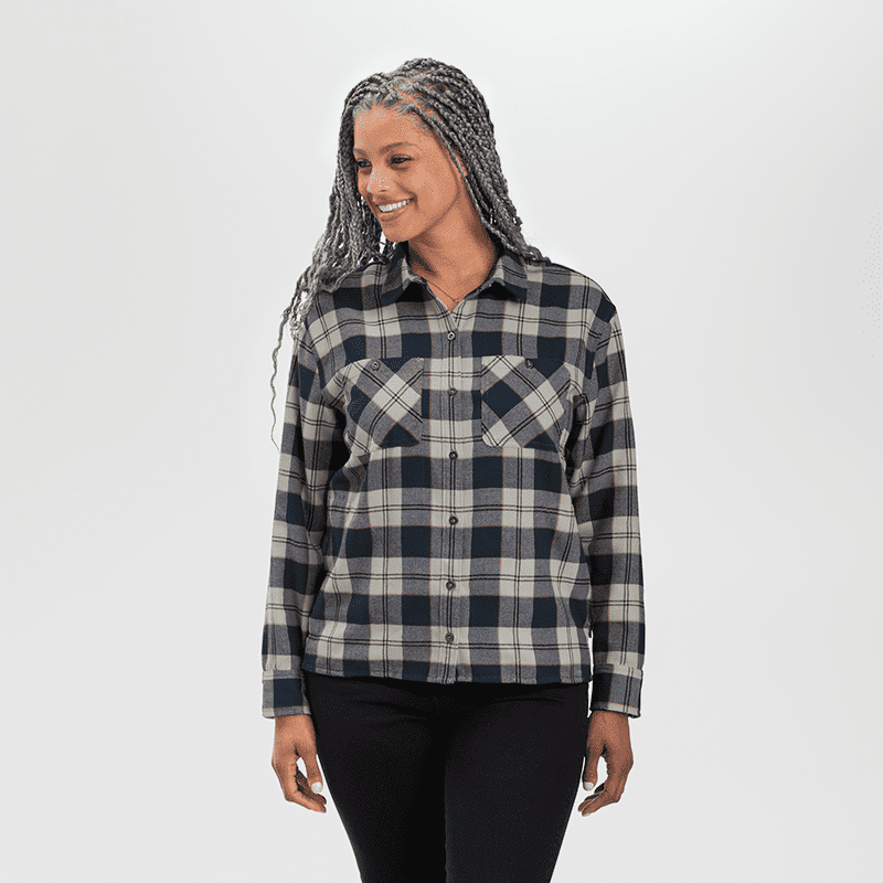 Load image into Gallery viewer, Outdoor Resesarch Feedback Flannel Shirt - Women's
