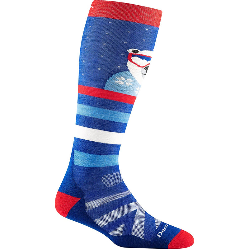 Load image into Gallery viewer, Darn Tough Polar Patroller OTC Midweight With Cushion W/ Padded Shin Kids Snow Socks