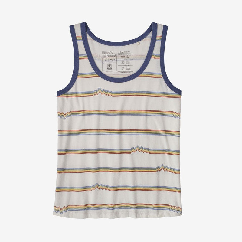 Load image into Gallery viewer, Patagonia Women's Ridge Rise Stripe Repeat Organic Tank