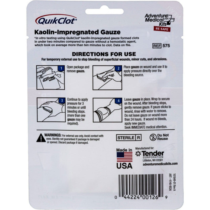 Load image into Gallery viewer, QuikClot Gauze 3" x 4'