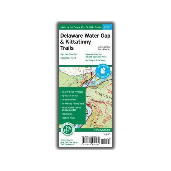 Load image into Gallery viewer, NYNJ Trail Conference Map - Delaware Water Gap &amp; Kittatinny Trails Map
