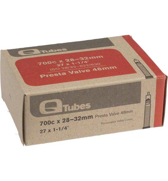 Load image into Gallery viewer, Q TUBE 700X28-32 48MM Presta Inner Tube
