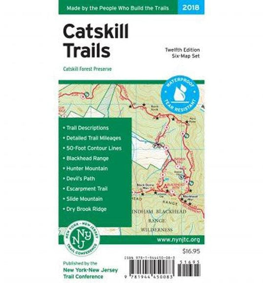 NYNJ Trail Conference Map - Catskill Trails - NY